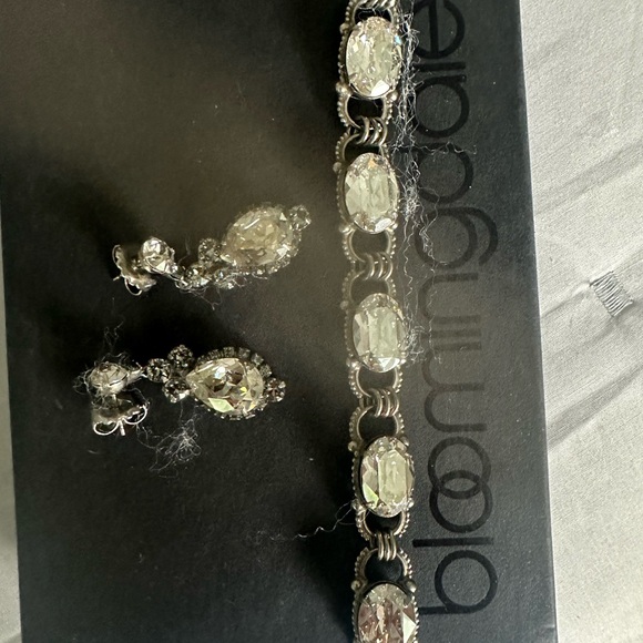 Like new bracelet and matching earings purchased from Bloomingdales - Picture 3 of 5